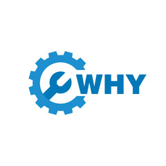 WHY letter logo design on white background. WHY logo. WHY creative initials letter Monogram logo icon concept. WHY letter design