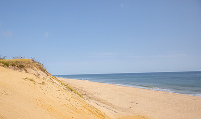 Dunes on the coast of Wellfleet Massachusetts 