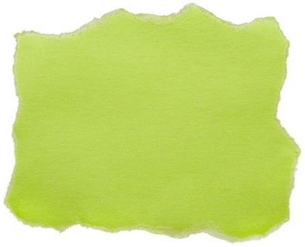 Green paper sticker with torn edges isolated on a transparent background.  Banner dialog or box. - Powered by Adobe