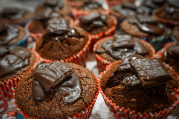 Chocolate Mint Muffins