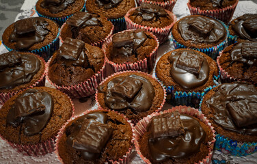 Chocolate Mint Muffins