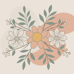 Floral vector illustration