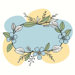 Floral vector illustration