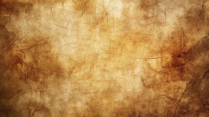 Aged parchment background in brown tones, featuring a distressed, vintage texture perfect for antique or historical visuals.
