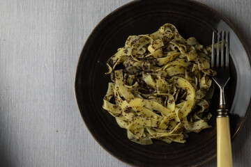 pasta with poppy seeds