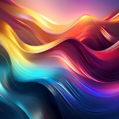 Colorful gradients with shiny , realistic monochrome illustration; abstract background 