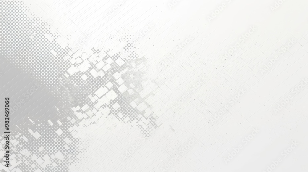 Aufkleber abstract modern background featuring white and gray tones with a halftone design pattern