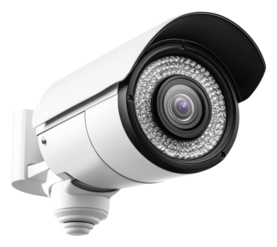 PNG Outdoor modern security camera for surveillance