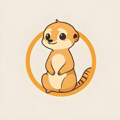 Cute Meerkat Illustration