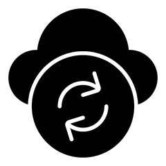 Recovery Data glyph icon