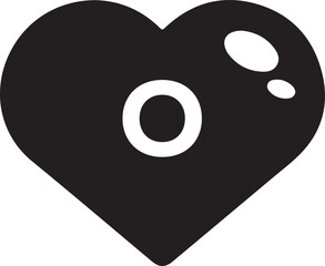 Love icon symbol vector image illustration
