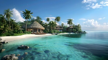 Tropical Island Getaway.