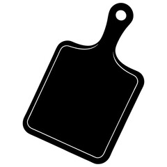Kitchen Utensil: Cutting Board Silhouette