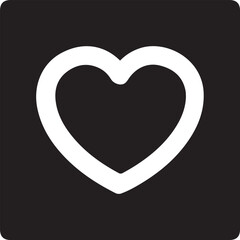 Love icon symbol vector image illustration
