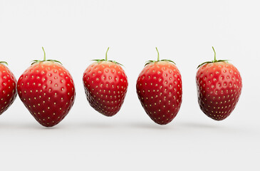 Irregular Shaped Strawberries