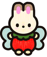 Rabbit strawberry