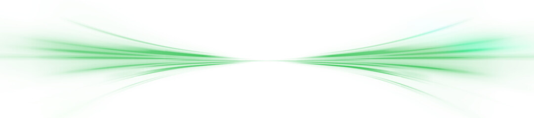 Green rays vector abstract background png. Light lines road png Futuristic green technology style. Abstract background with speed lines. Vector illustration. Futuristic.