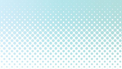 ハーフトーン　パステル　水色　グラデーション　背景