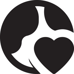 Love icon symbol vector image illustration
