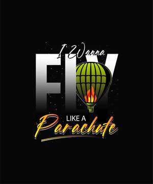 t shirt, tshirt, design, Parasuit, fly, design, vector, vector design, quotes, quotes inspiration, creative design, t shirt, bulk design.