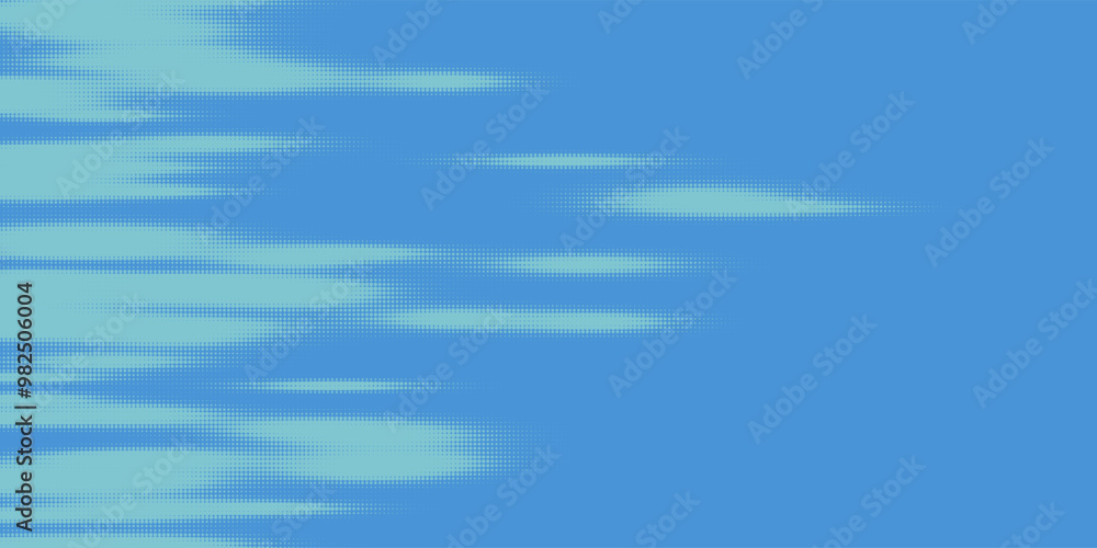 Poster abstract halftone background. round particles form lines.