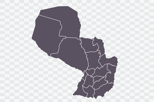 recommend clip art: Paraguay Map Smoke Color on White Background quality files Png