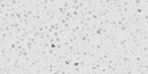Terrazzo texture. Polished concrete floor and wall pattern. Old terrazzo flooring in seamless patterns texture , polished light gray, black and white stone for background. 