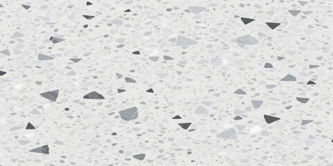 Terrazzo polished stone floors and wall patterns and surface colors of marble and granite, materials for decoration, backgrounds, textures, interior design.
