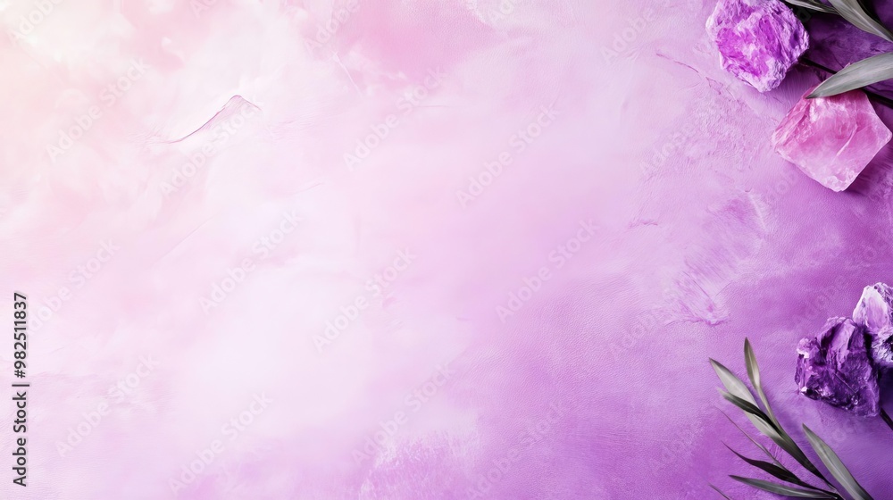 Poster Elegant Gradient Background from Pale Lilac to Deep Plum with Subtle Texture for Minimalist Design Perfect for Branding Print and Digital Projects