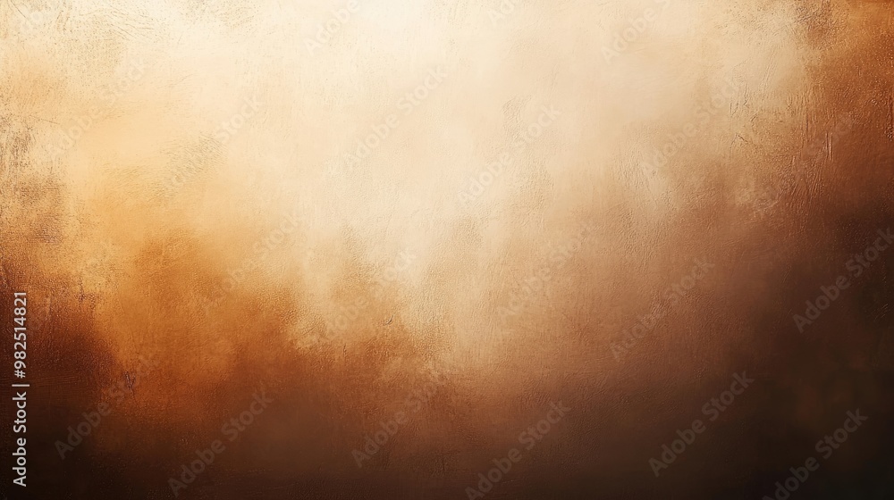 Poster subtle brown gradient background with a smooth texture, ideal for warm, inviting designs or presenta