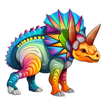 Zuniceratops Clipart Illustration