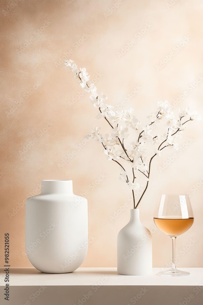 Poster Elegant Neutral Gradient from Soft Ivory to Rich Taupe with Subtle Grainy Textures for Backgrounds Design and Creative Projects