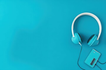 Worldwide customer support, call center network, flat design illustration