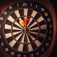 Obraz premium ダーツのイメージ