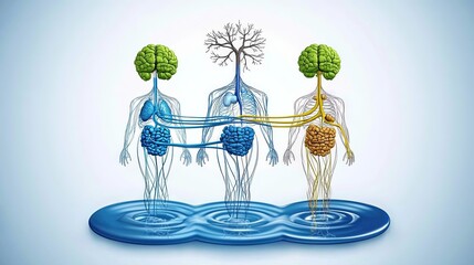 Connection of Mind and Body Through Nature Elements