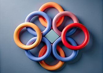 red and yellow bands