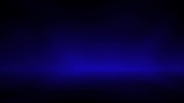 Blue and black color simple and classy 3D space modern design loop able gradient background