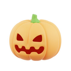 Halloween Pumpkin 3D Illustrations