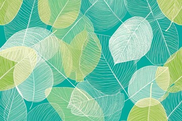 Texture background with green burdock leaves. Macro shot