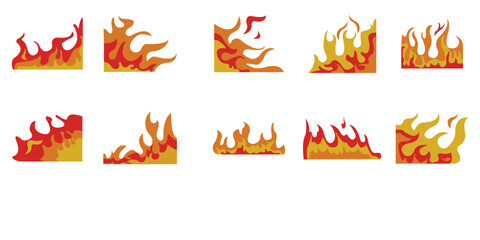 Fire Frame Border