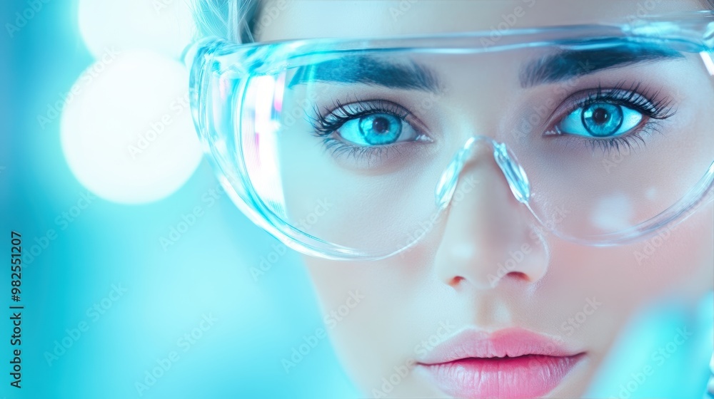 Poster a quality control inspector examining a product for defects, showcasing the importance of product in