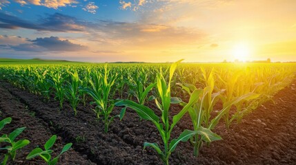 Breakthroughs in agriculture science improving crop resilience and yield.