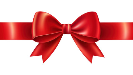 PNG Ribbon bow red white background.