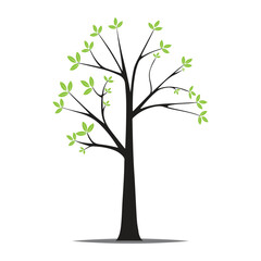 Nature's Tree vector art illustration