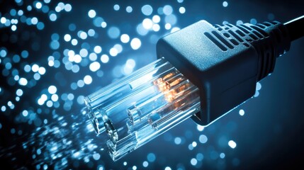 Fiber-optic networks offer the highest speeds and are expanding in both urban and rural areas 