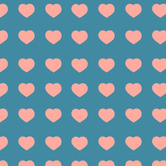 seamless pattern with hearts