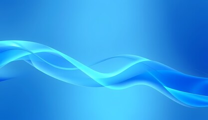 abstract light blue wave background