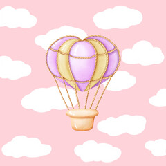hot air balloon in sky
