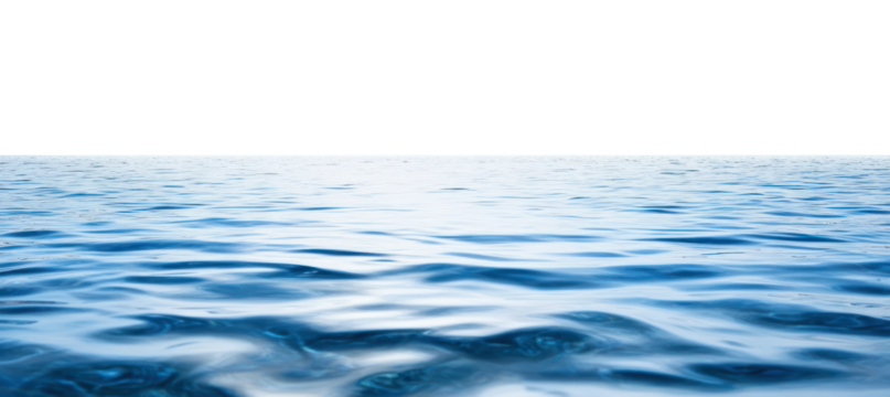 PNG Calm ocean water horizon view