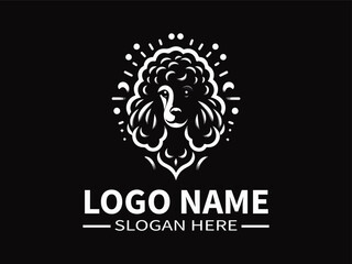 Poodle Logo Design, Curly Dog, French Poodle, Toy Poodle, Elegant Dog